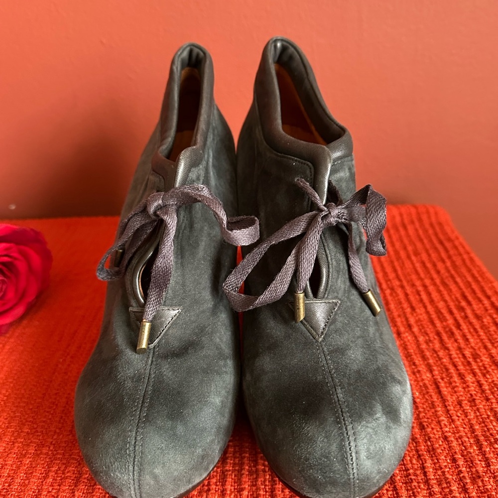 Chie Mihara Charcoal Ankle Boots size 40